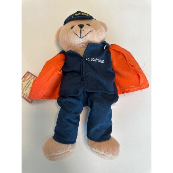 Chantilly Lane U.S. Coast Guard Musical Plush Bear 11" - Picture 3 of 8